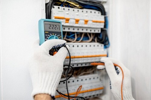 electrician richardson texas testing electrical panel
